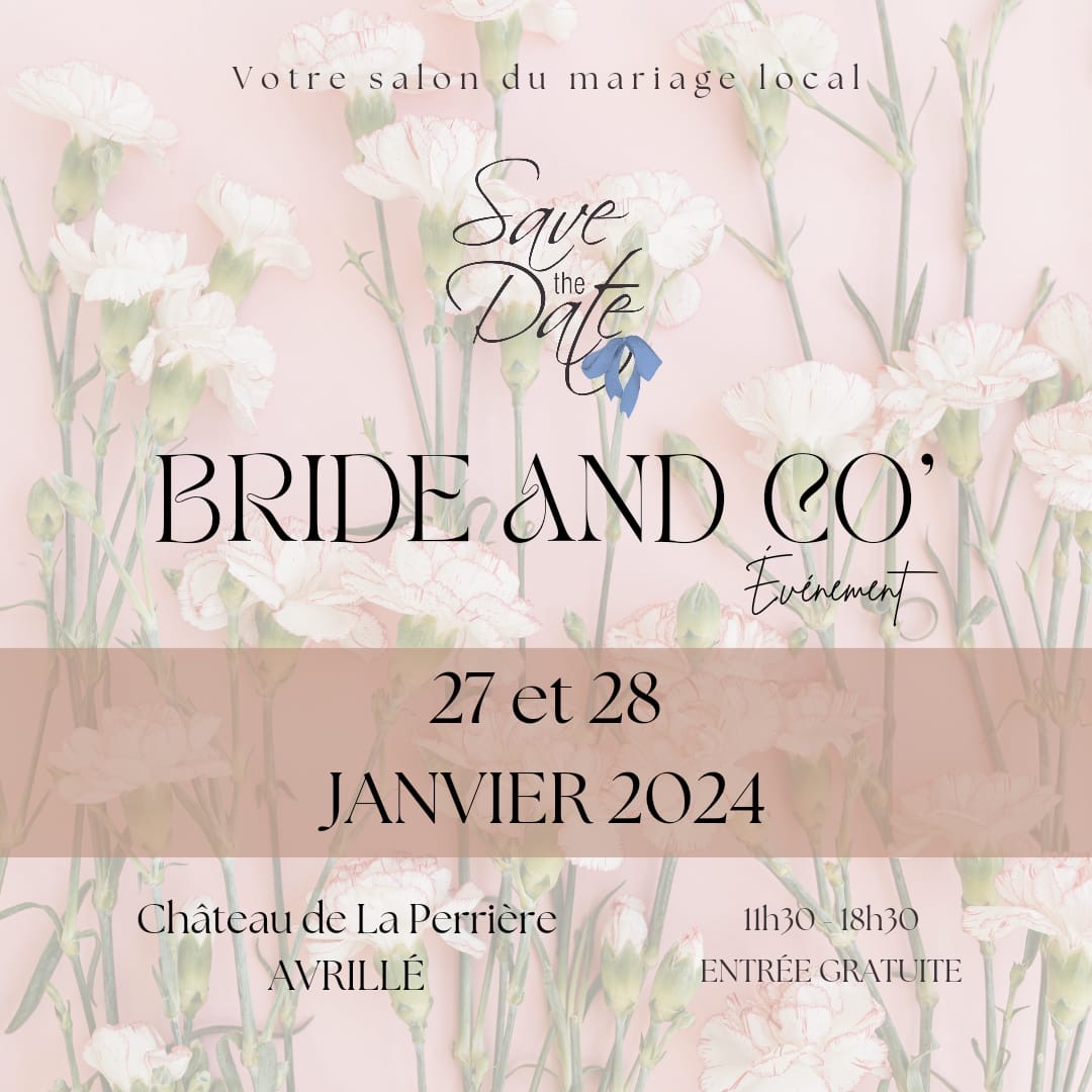 Salon mariage local Bride & Co 2024 Joaillier Angers 